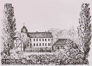 Schloß Tegel vor dem Umbau
