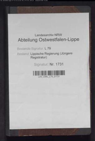Rechnungen der Landkasse