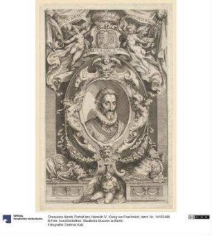 Porträt des Heinrich IV., König von Frankreich