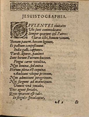 Jesuistographia Hoc est, Brevis Descriptio Jesuitici Ordinis