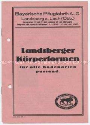 Landsberger Körperformen für alle Bodenarten passend.