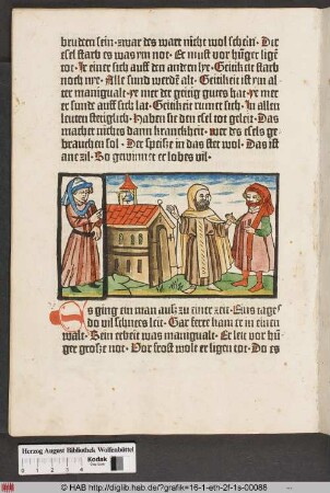 Von den Mann, der heissen und kalten Atem hatte.