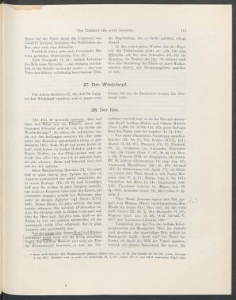 27. Der Wiedehopf.