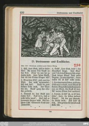 D. Vertrauens- und Trostlieder.