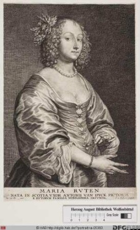 Bildnis Mary van Dyck, geb. Ruthven
