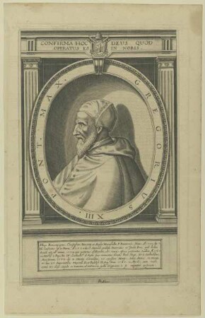 Bildnis des Papstes Gregor XIII.