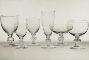 Kelchglasgarnitur "Carlton Nr. 954" der Peill & Putzler Glashüttenwerke