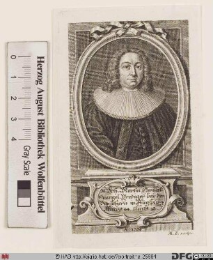 Bildnis Johann Martin Christell