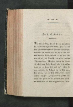 Das Gelübde