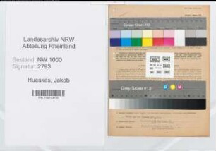 Entnazifizierung Jakob Hueskes, geb. 31.05.1895 (Brandmeister)