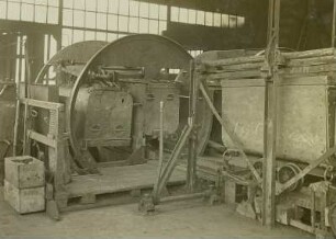 Oelsnitz/Erzgebirge. Gewerkschaft Deutschland. Führerstand der Wipperbühne