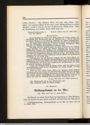 XI. Stellungskämpfe an der Yser