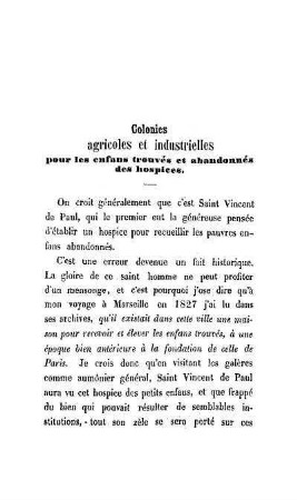 Colonies agricoles et industrielles
