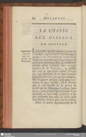 La Chasse Aux Oiseaux En Norvege