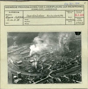 Saarbrücken, Industrieanlage