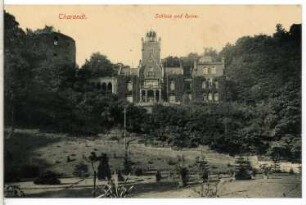 Tharandt. Schloss und Ruine