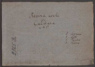 Regina caeli; V (4); B-Dur