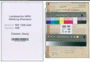 Entnazifizierung Georg Duessel , geb. 05.03.1910 (Referendar)