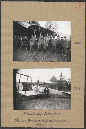 Deutsche Flieger bei Dampoitoux