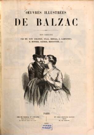 Oeuvres illustrées de Balzac, 1