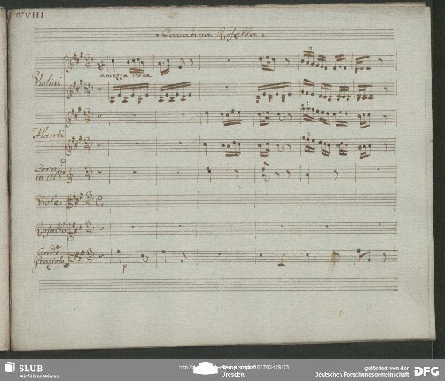Cavatina: "Pietoso amore dona al mio core"