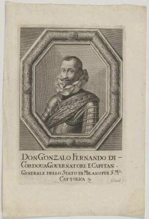 Bildnis des Don Gonzalo Fernando Di Cordoua