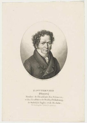 Bildnis des Ls. Jques. Thenard