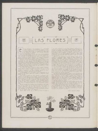 Las flores
