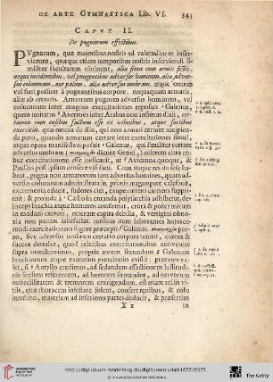 Caput. II.: De pugnarum effectibus