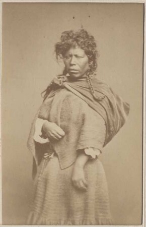 Indianerin. Hochland von Bolivien