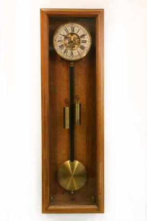 Regulator, Uhrmacherschule und Schnitzereischule Furtwangen, um 1900