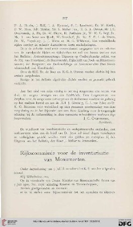 Rijkscommissie voor de inventarisatie van Monumenten