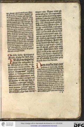 In festo sanctorum Philippi et Jacobis, evangelium secundum Johannem xiiii.