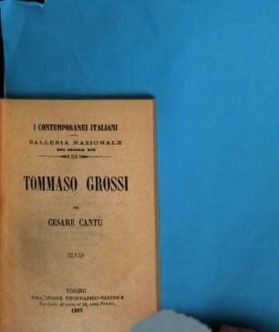 Tommaso Grossi