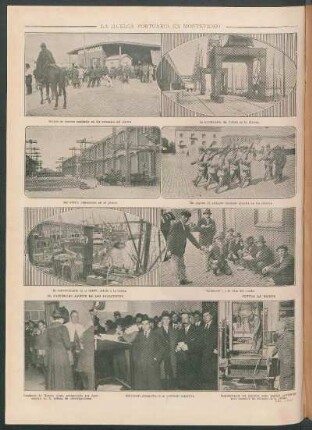 La huelga portuaria en Montevideo [Fotografías]