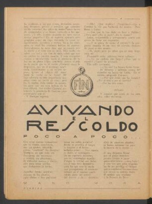 Avivando el rescoldo poco a poco...