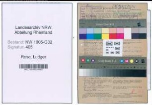 Entnazifizierung Ludger Rose , geb. 30.03.1908 (Stadtinspektor)