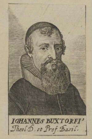 Bildnis des Iohannes Buxtorfius