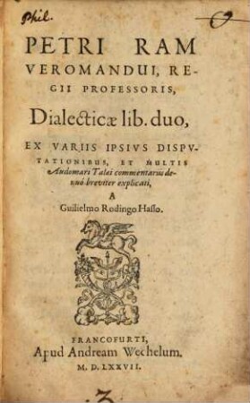 Dialecticae libri duo