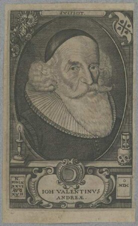 Bildnis des Ioh. Valentinus Andreae