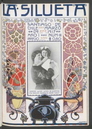 [Fotografía de] Señora Luisa Lynch de Gormaz y su nietecita Carmencita Maira Morla