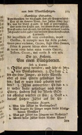 319-329, Die 30. - 32. Historie