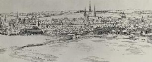 Ansicht von Chemnitz (Ausschnitt)