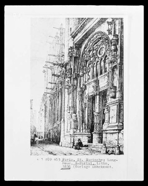 Paris, Église Saint-Eustache, Südportal