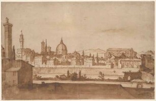 Ansicht der Stadt Florenz