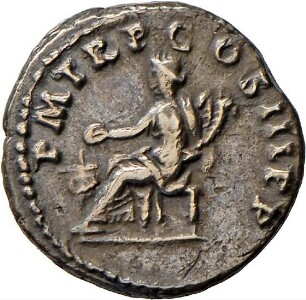 Denar des Trajan mit Darstellung der Concordia