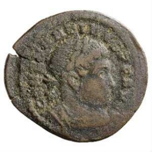 Münze, Follis, Aes 2, 313 - 315 n. Chr.