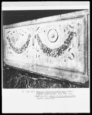 Sarkophag aus dem Palazzo Caffarelli