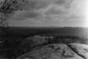 Granitfelsen : Granitfelsen nahe des Shashi-Flusses.