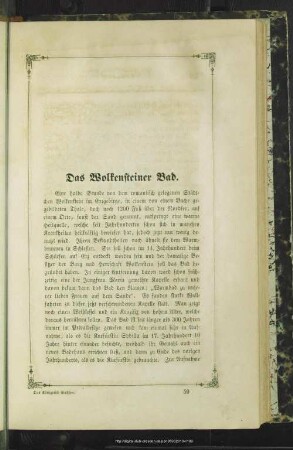 Das Wolkensteiner Bad